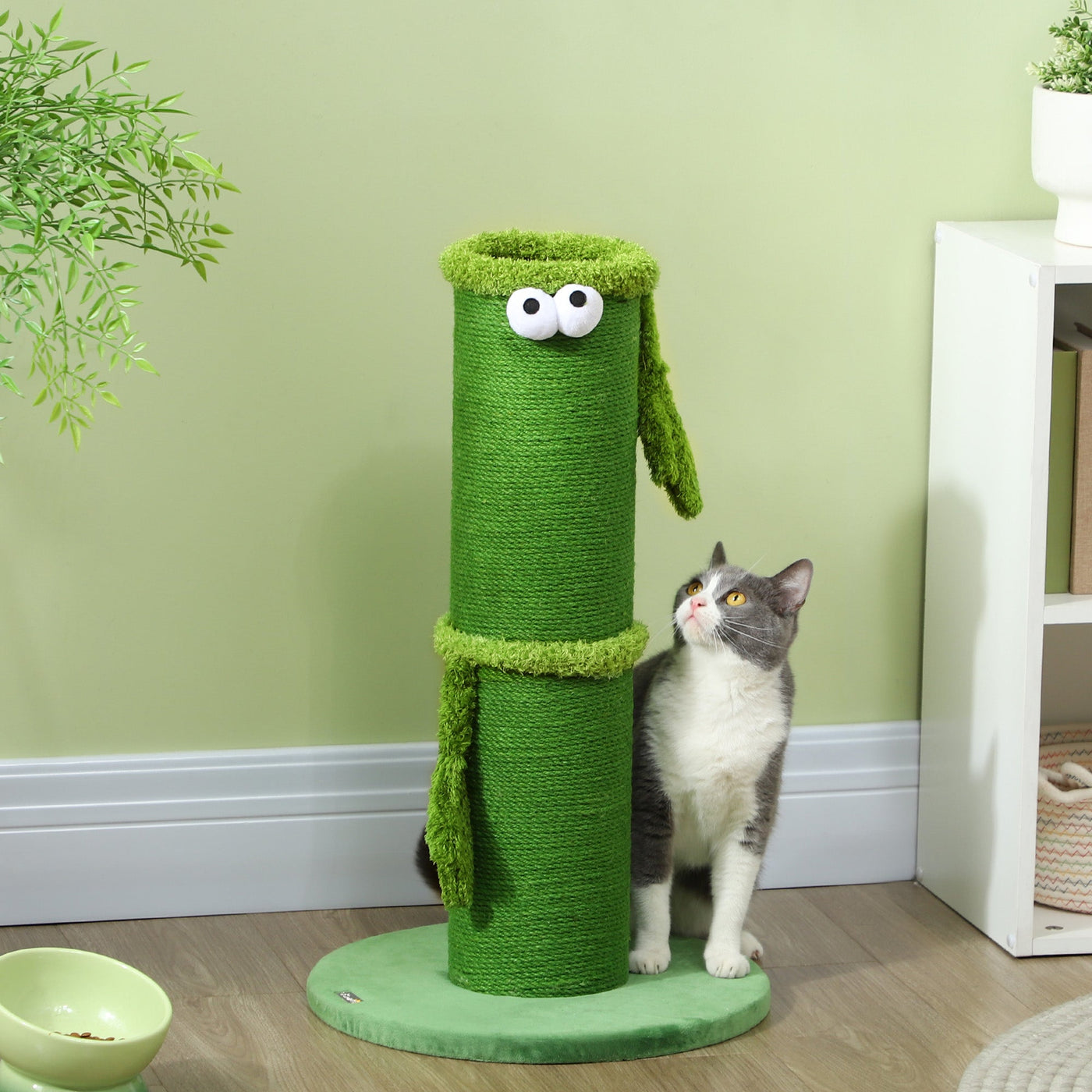 63cm Cat Scratching Post with Sisal Rope