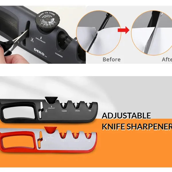 Professional Scissors Sharpener with Angle Adjustment