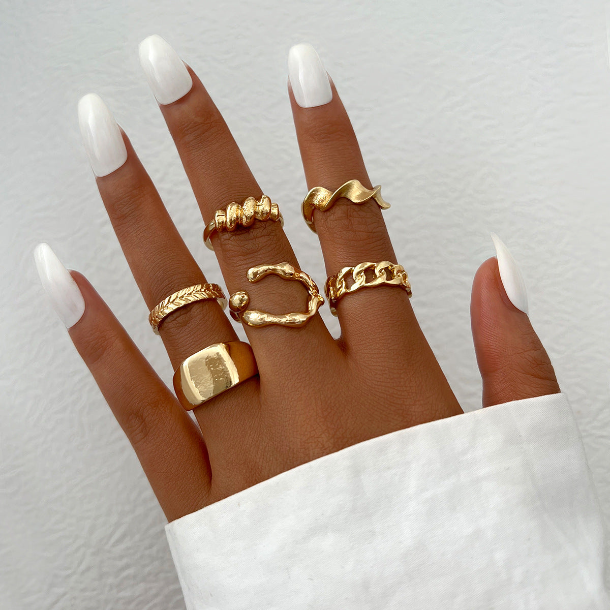 Butterfly Ring Opening More Than Knuckle Ring Suit Love Heart-shaped Ring Female Design Sense Niche