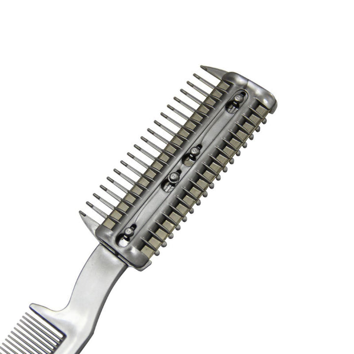 Razor Grooming Comb with Replaceable Blades