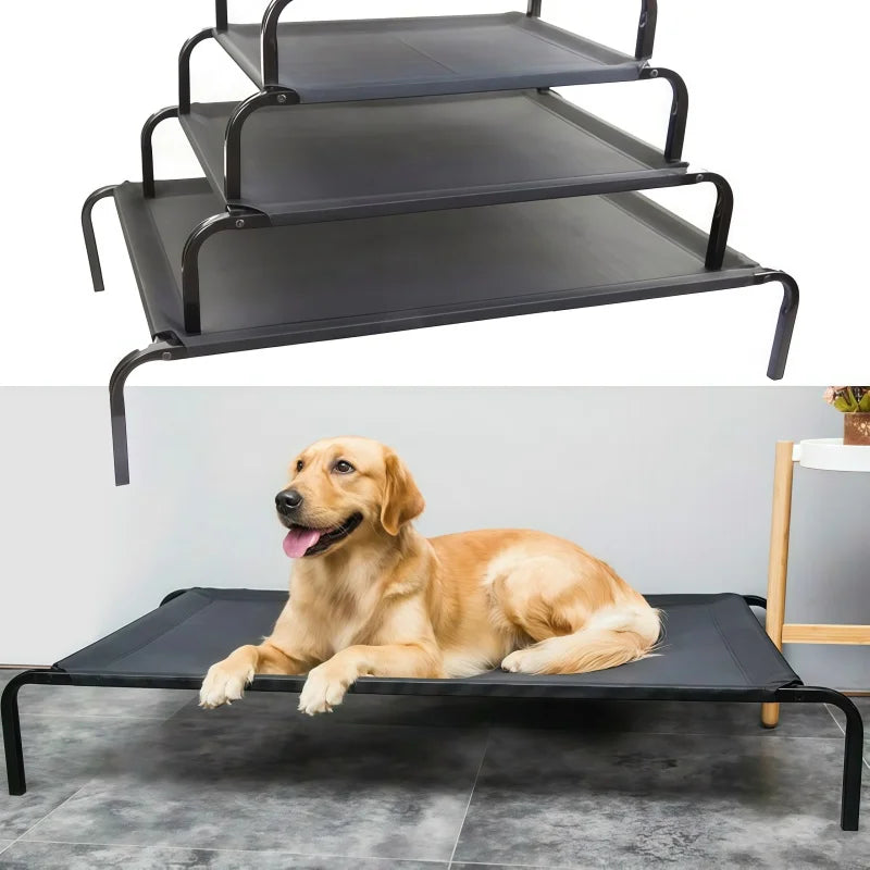Waterproof Elevated Dog Bed with Non-Slip Feet