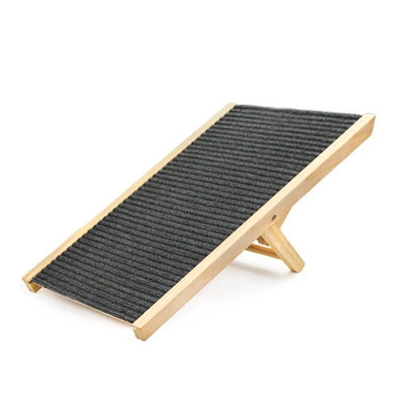 Adjustable Foldable Pet Ramp with Non-Slip Surface