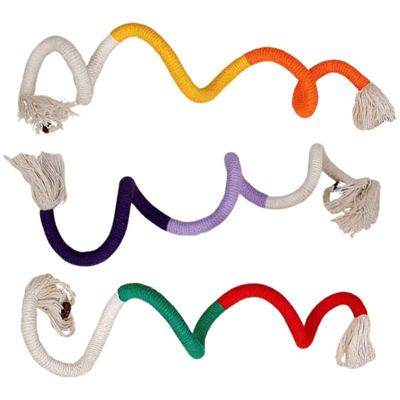 Catnip-Infused Sisal Rope Cat Chew Toy - 3 Pack