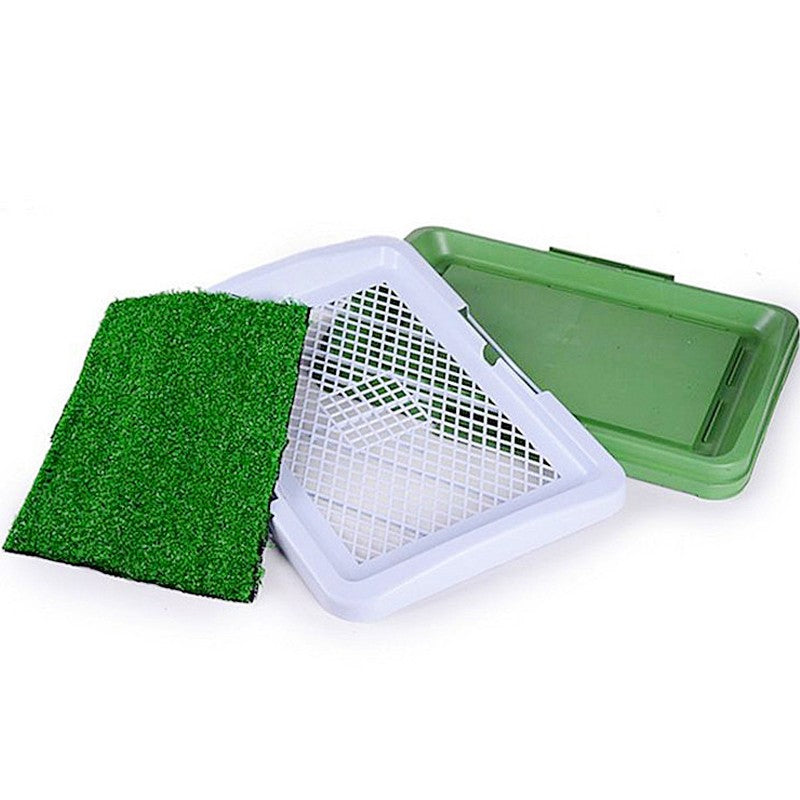 Indoor Puppy Toilet Grass Training Tray