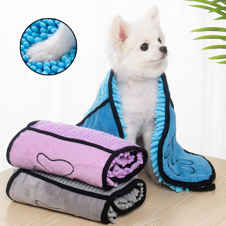 Super-Absorbent Microfibre Pet Bathrobe Towel