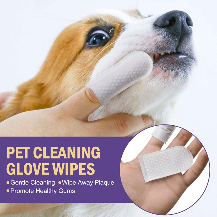Pet Dental Wipes for Teeth & Gum Care